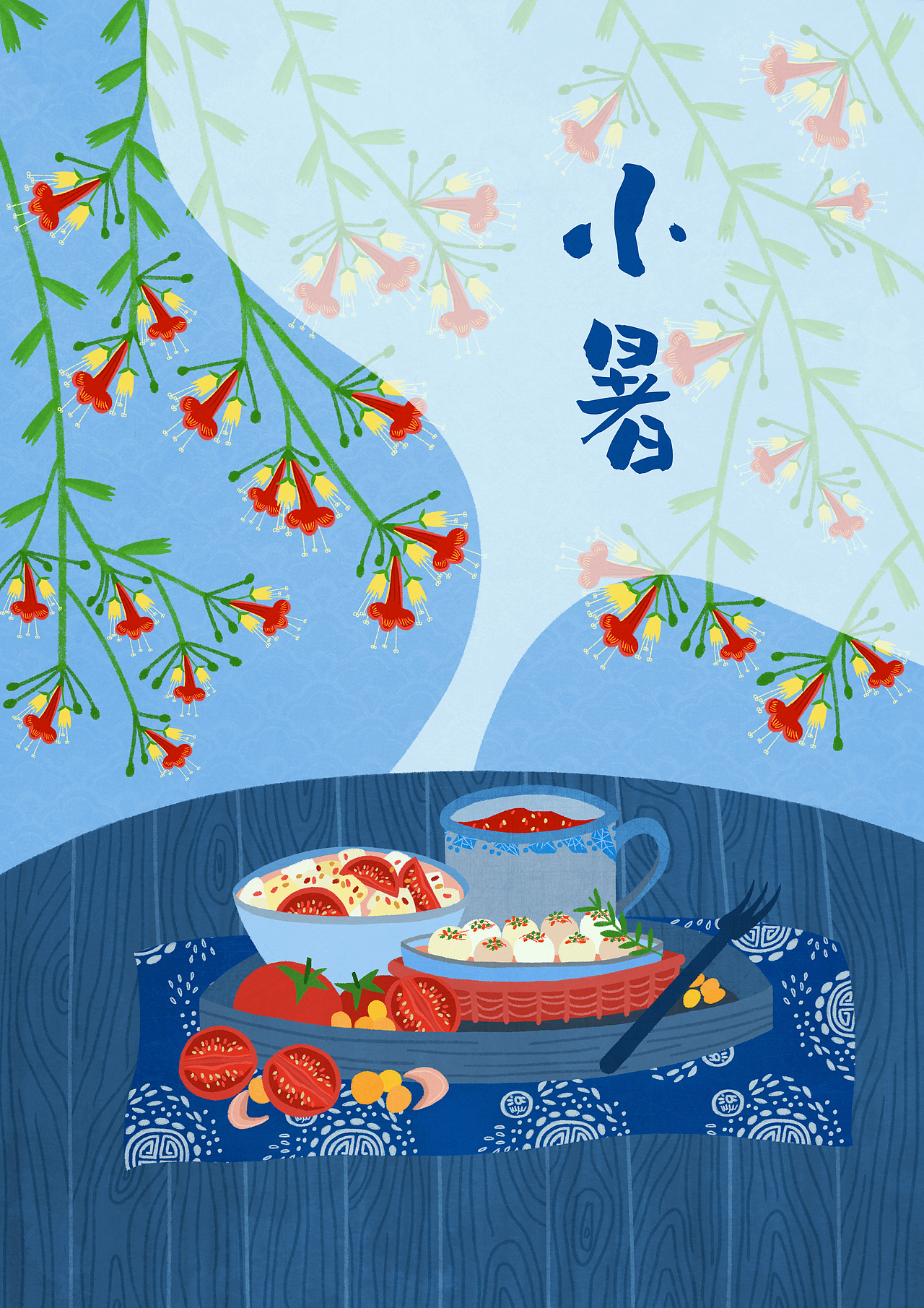 节气:看什么花吃什么菜