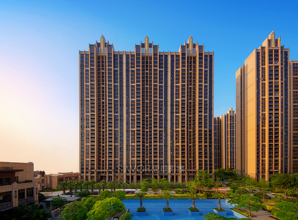 广州建筑摄影-时代地产时代倾城