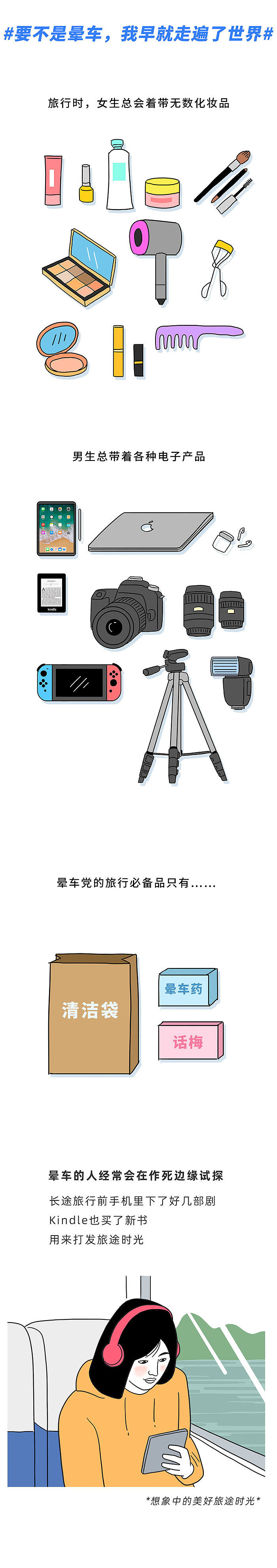晕车的人有多惨？我画着画着就吐了（图ZMTgzMjk5MjA0） - 中/长篇漫画 - 站酷设计师莓文画原创素材 - 站酷ZCOOL