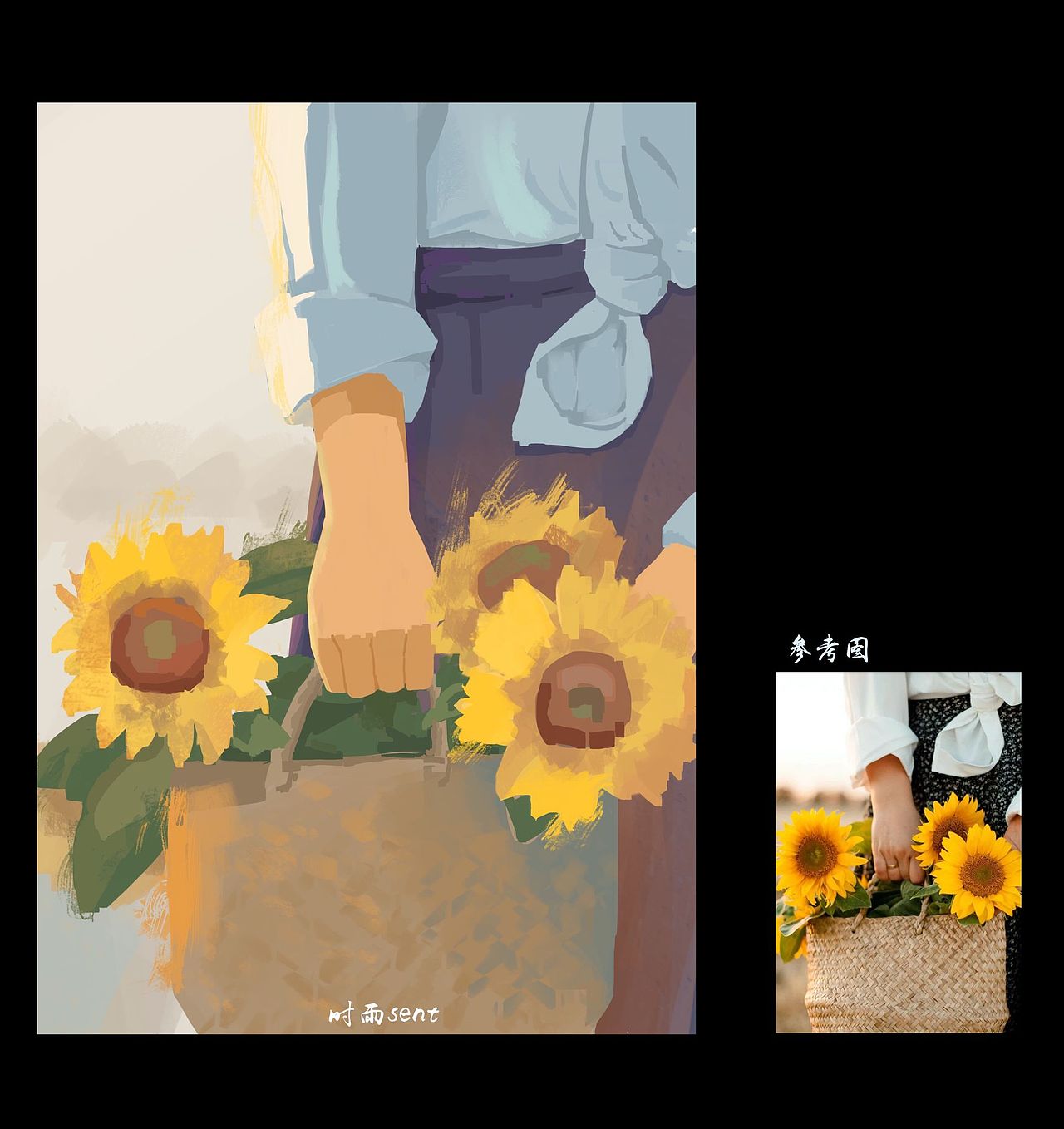 21年上半年速涂小总结（图ZMjU3NjI0ODQ4） - 创作习作 - 站酷设计师时雨sent原创素材 - 站酷ZCOOL