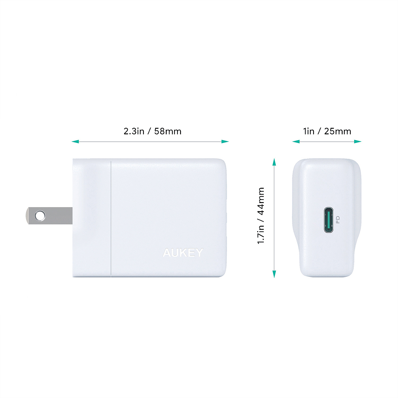 亚马逊 墙插 手机电脑充电器 建模渲染