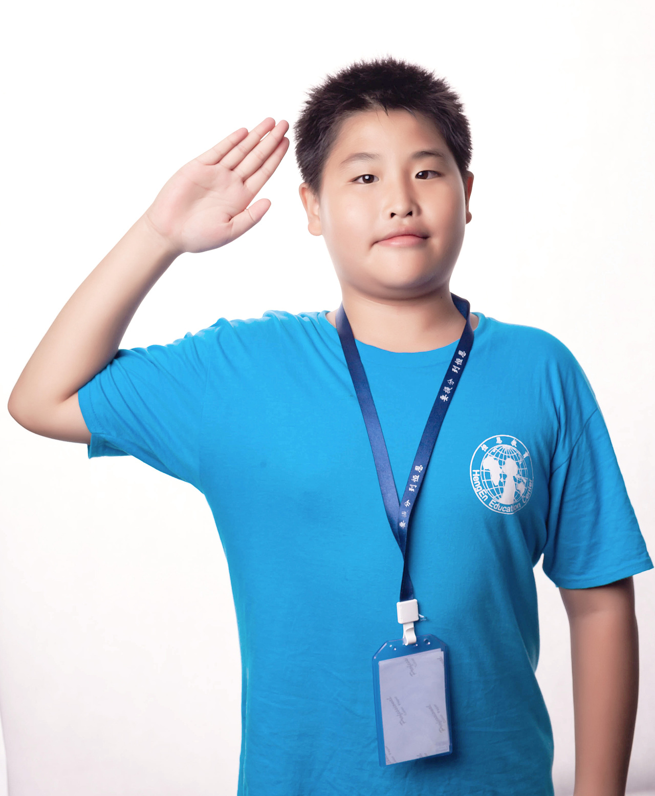 夏令营青少年形象照摄影