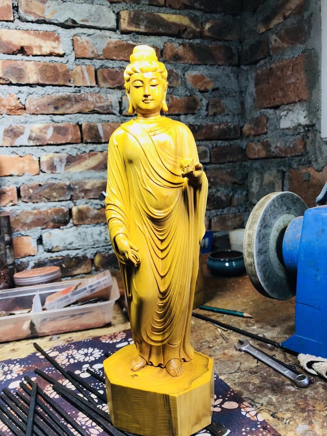 心外无佛 即心是佛（图ZMTEwMTQ2MzY0） - 工艺品设计 - 站酷设计师汇众木艺原创素材 - 站酷ZCOOL