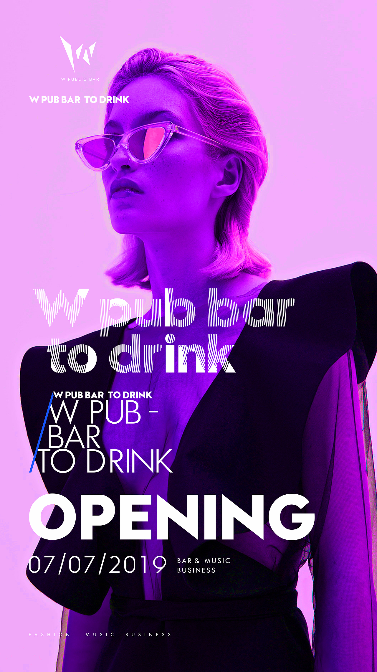 W public bar 品牌全案设计（图ZMTg5OTEyOTA4） - 品牌 - 站酷设计师A一木原创素材 - 站酷ZCOOL