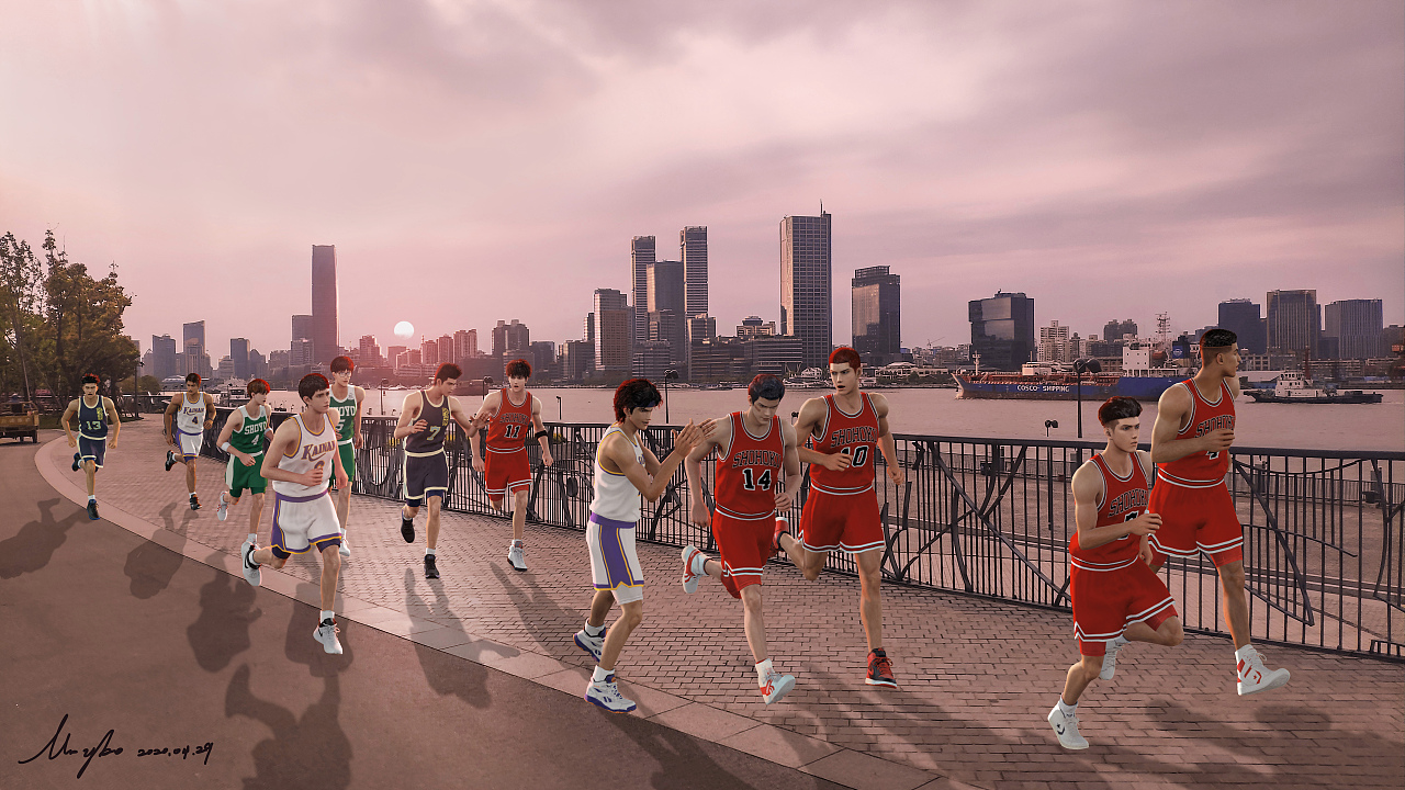 你的青春里，有灌篮高手吗？（图ZMjE4NDY3NDg0） - 创作习作 - 站酷设计师Mr_Ybo原创素材 - 站酷ZCOOL