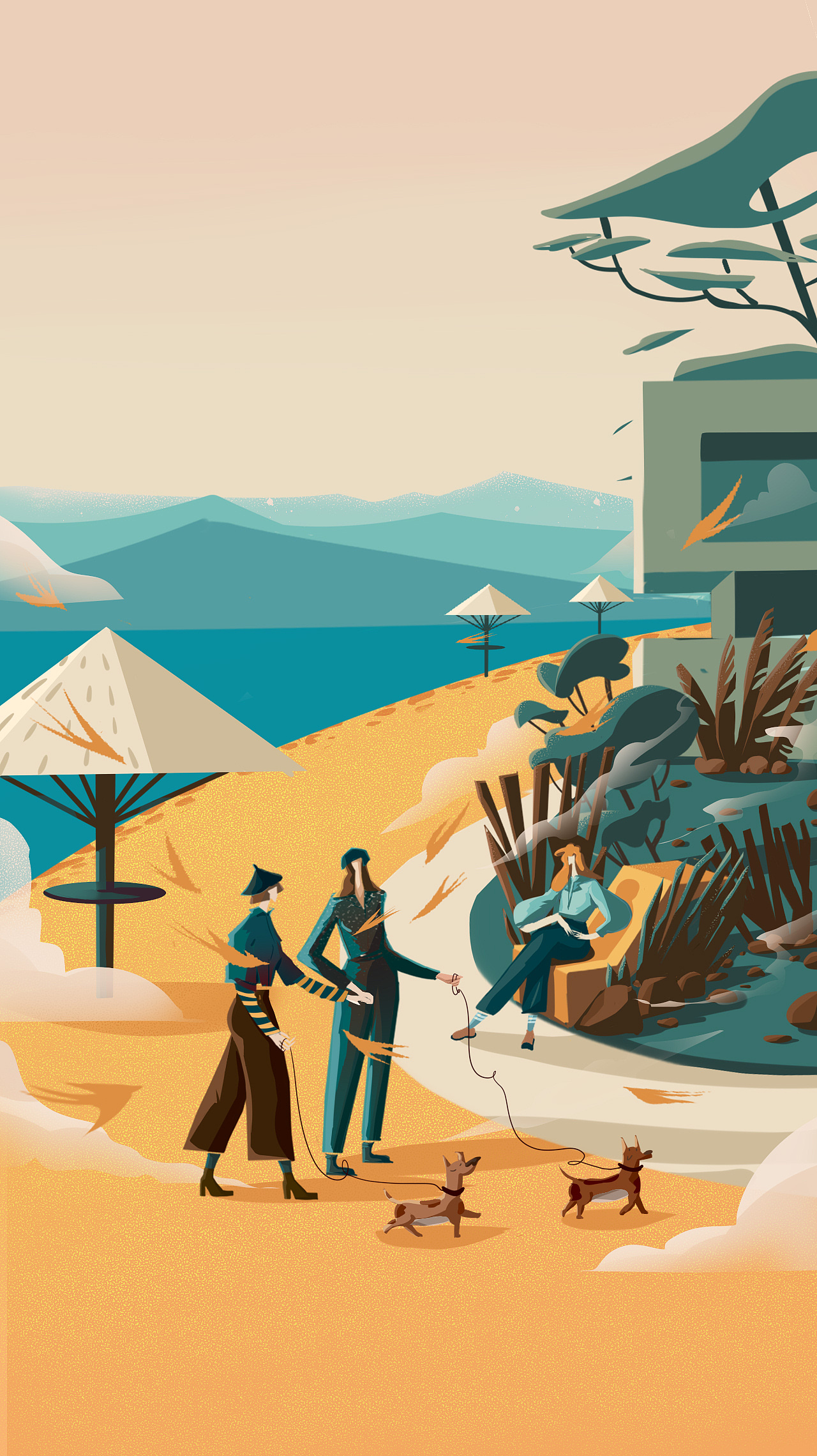 万物是你（图ZMjM0OTQzMzc2） - 商业插画 - 站酷设计师米恐龙原创素材 - 站酷ZCOOL