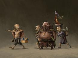 最近的一些角色小练习