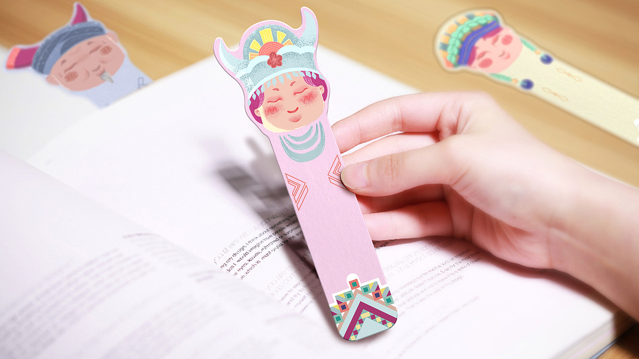 民族趣味书签（图ZMjcxNDE2OTgw） - 创作习作 - 站酷设计师金与琮YUCONG原创素材 - 站酷ZCOOL