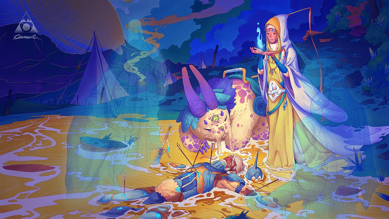 椰青の二零一九の合集（图ZMTkwODQyOTMy） - 创作习作 - 站酷设计师椰青Coconut原创素材 - 站酷ZCOOL