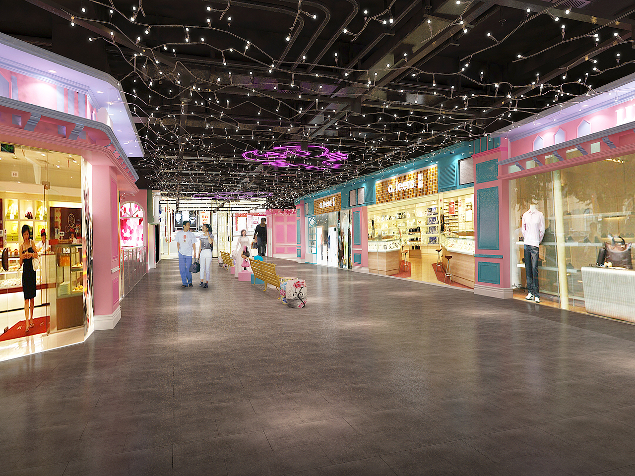 作品 | 大卖场 ——°[七彩城购物]（图ZMTg3NTE2NTE2） - 其他空间 - 站酷设计师安徽眼界商业设计原创素材 - 站酷ZCOOL