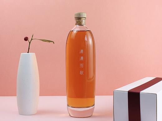卡纸风格 樱桃果酒 极简