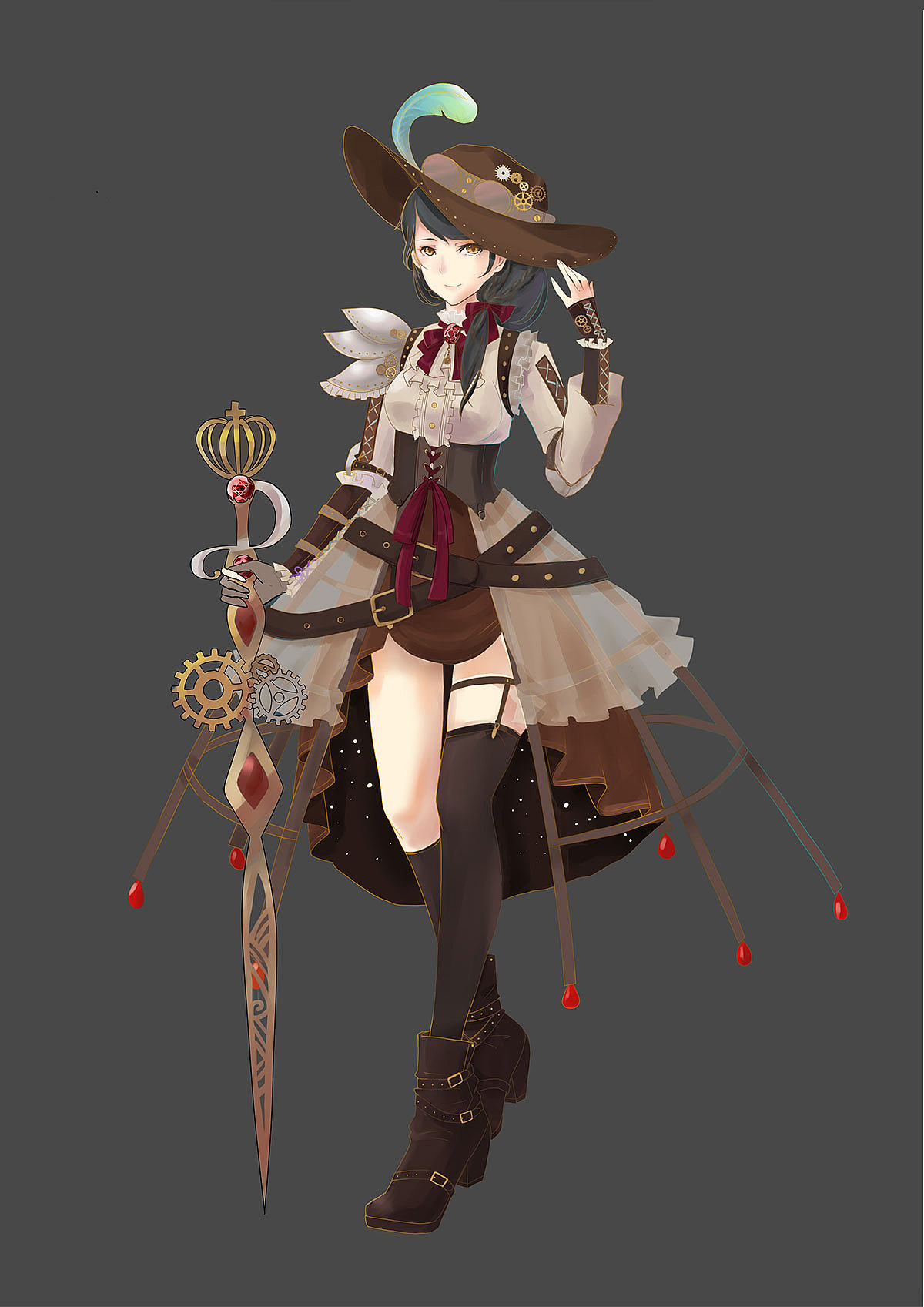 #插画培训# 火星人学员作业1127(人物角色设计)