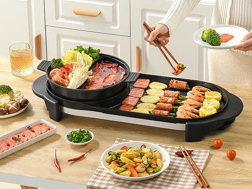 一拍就饿系列#火锅烤盘拍摄｜古禾造图 GOOHO VISION