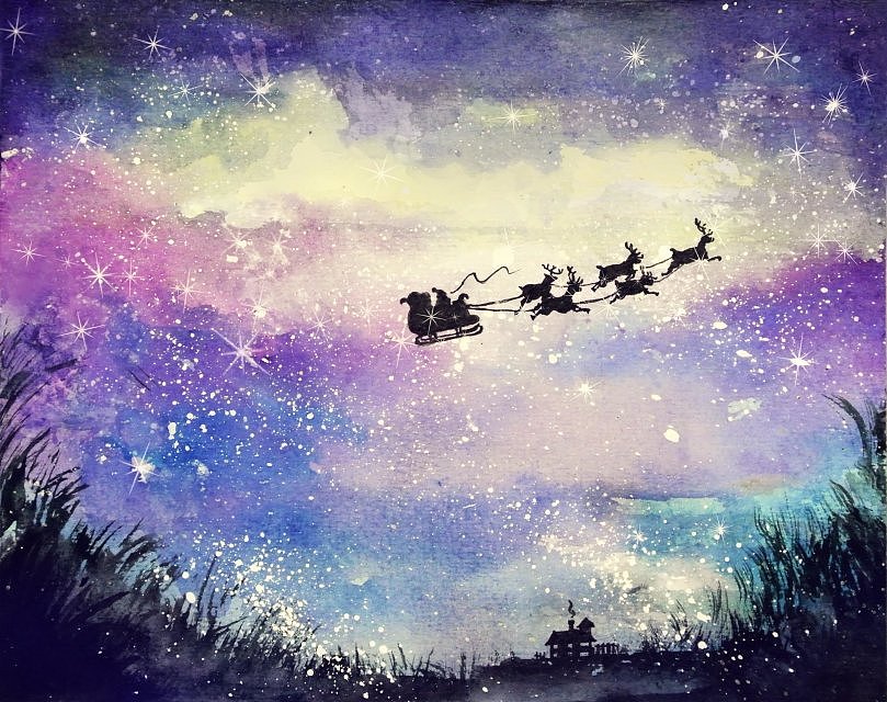 圣诞-星空