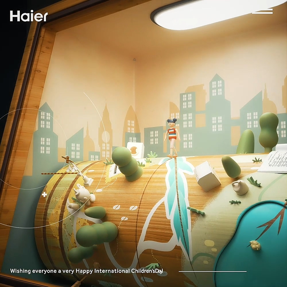 洗衣机儿童节小短片_by 茶几（图ZMjU2NzI3Nzk2） - 宣传片 - 站酷设计师茶几的账号原创素材 - 站酷ZCOOL