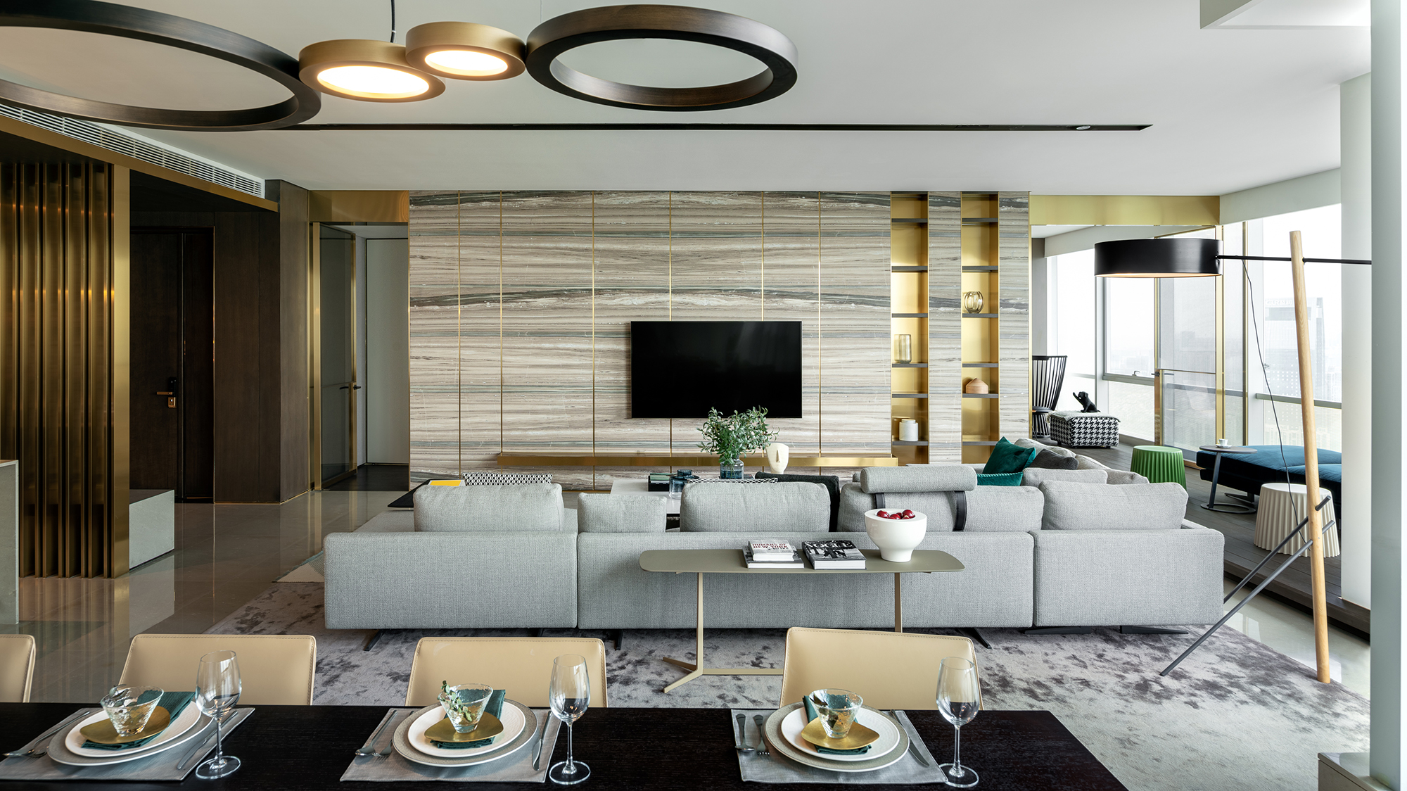 城一期129﹐现代简约,打造不一样的简约风_深圳岚庭装饰-站酷zcool