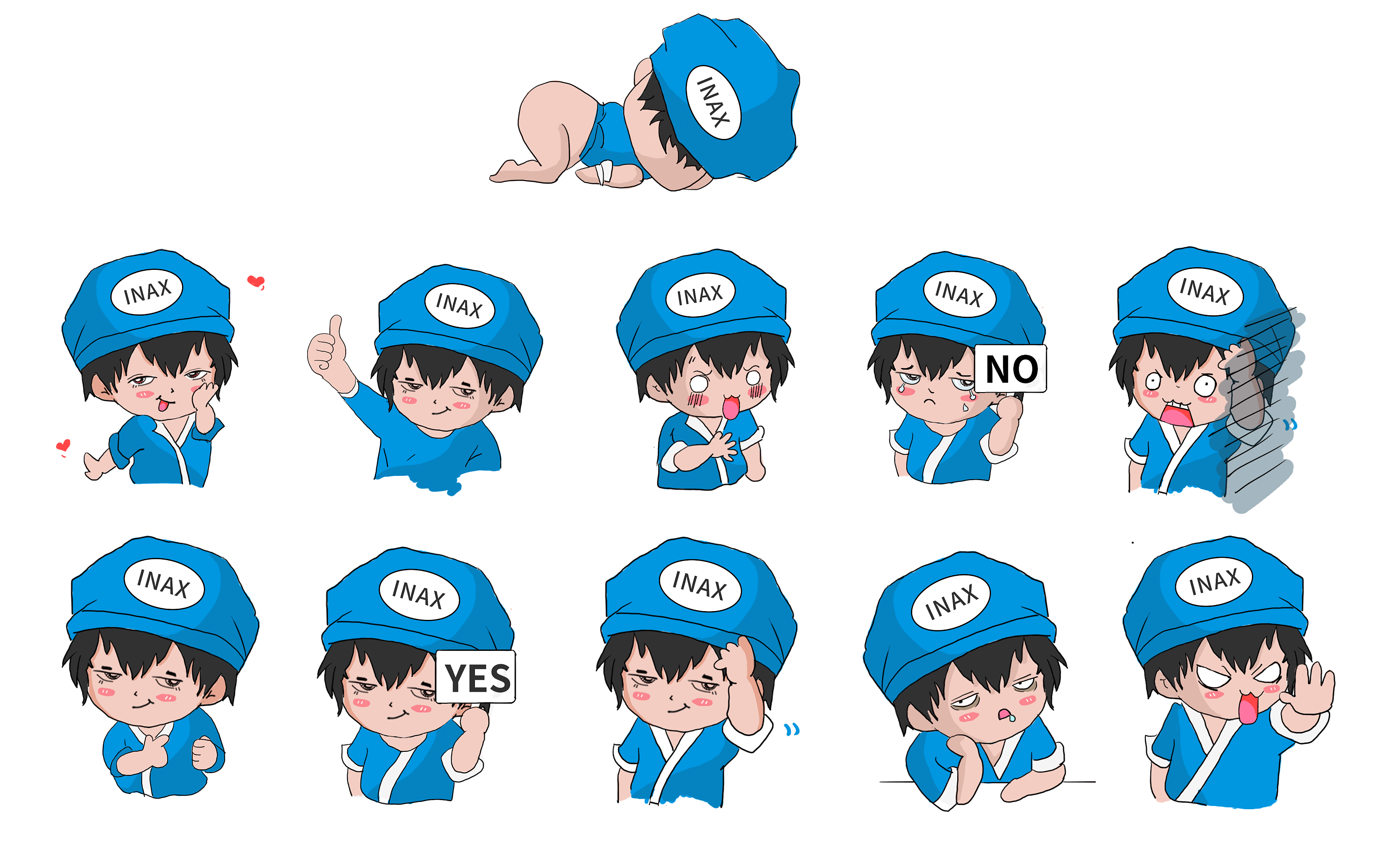 表情包|插画|概念设定|霸占 - 原创作品 - 站酷 (zcool)