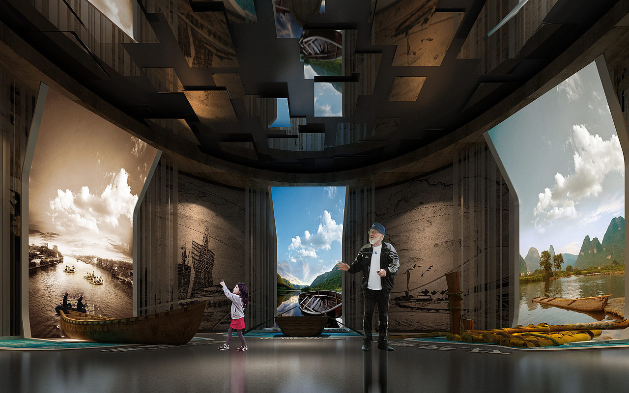 水利馆方案（图ZMTg5NzM3ODky） - 展陈设计 - 站酷设计师易森空间设计原创素材 - 站酷ZCOOL