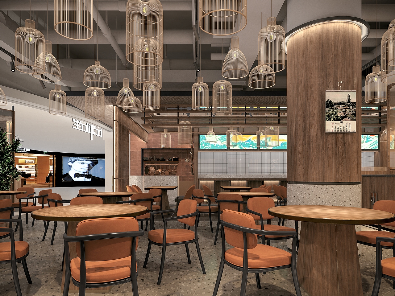 餐厅012（图ZMjcxNjU2Mjcy） - 酒店餐饮设计 - 站酷设计师大可设计所原创素材 - 站酷ZCOOL