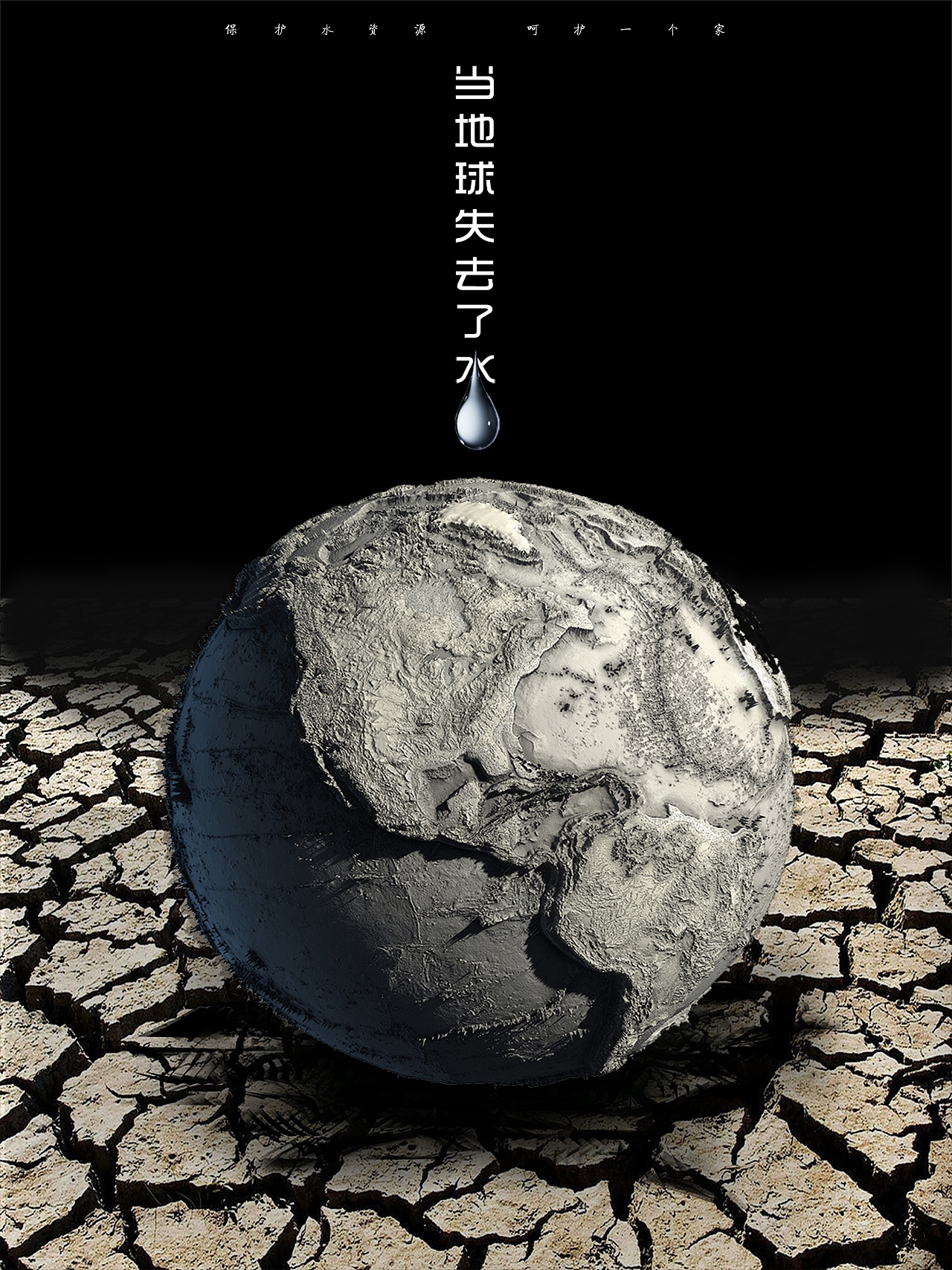 公益系列海报地球