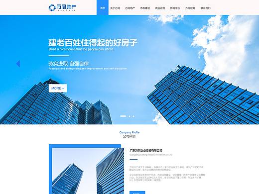 网站首页内页设计