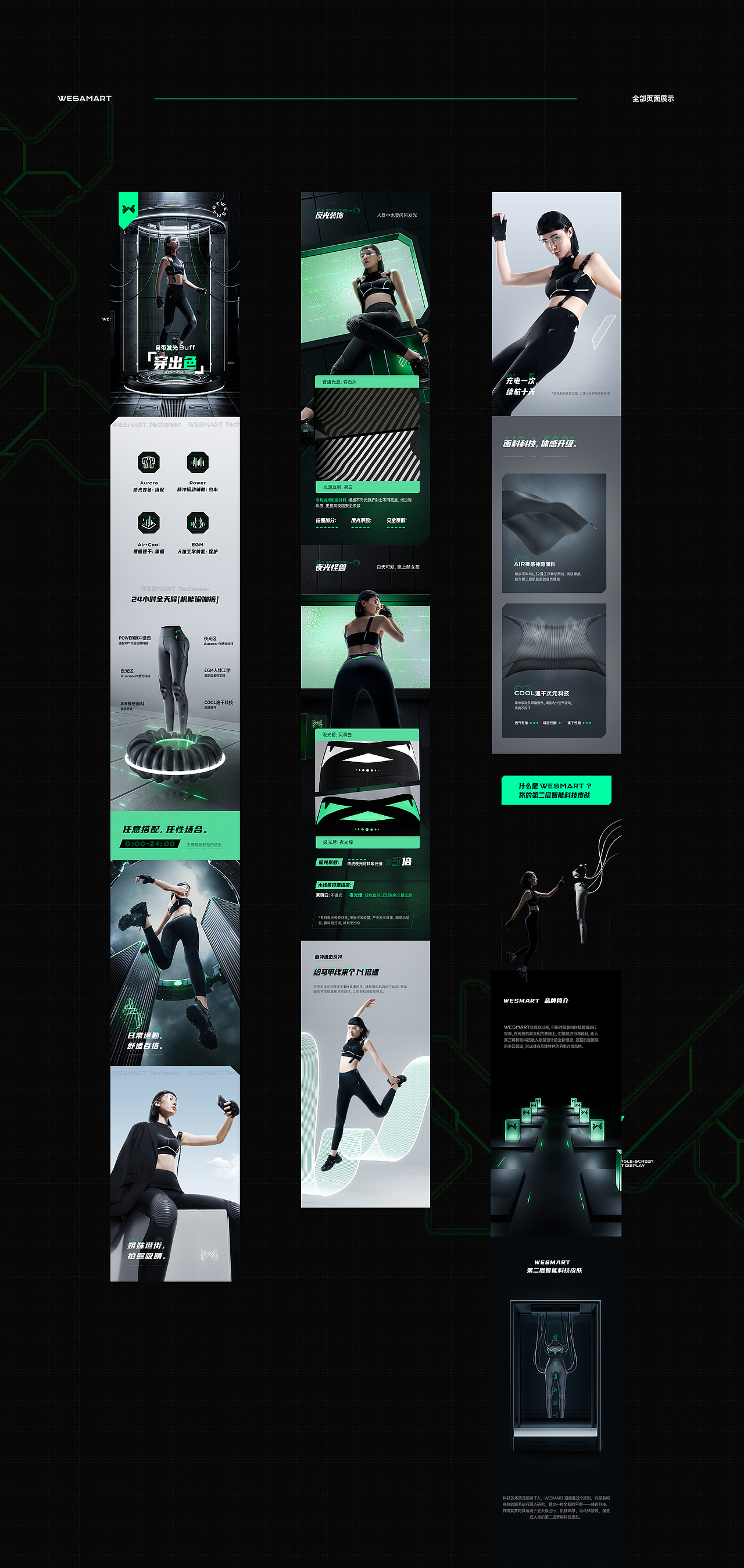 WESMART机能服品牌全案（图ZMjYzOTc0NDU2） - 电商 - 站酷设计师满分定律原创素材 - 站酷ZCOOL