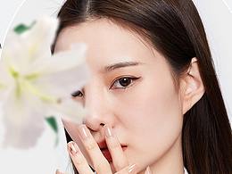美甲海报