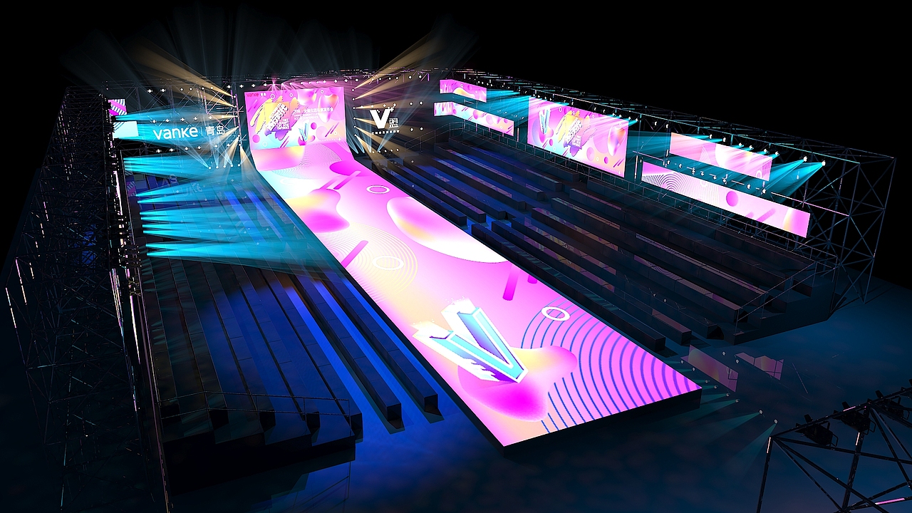 万科西海岸发布会（图ZMjcxOTg1NDk2） - 场景 - 站酷设计师闫小全原创素材 - 站酷ZCOOL