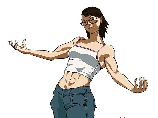 100天加油挑战 DAY 2 pose速写练习 （WIP）（个人主页-ZNTk4MDk4ODg=） - 创作习作 - 站酷设计师跌入大千原创素材 - 站酷ZCOOL