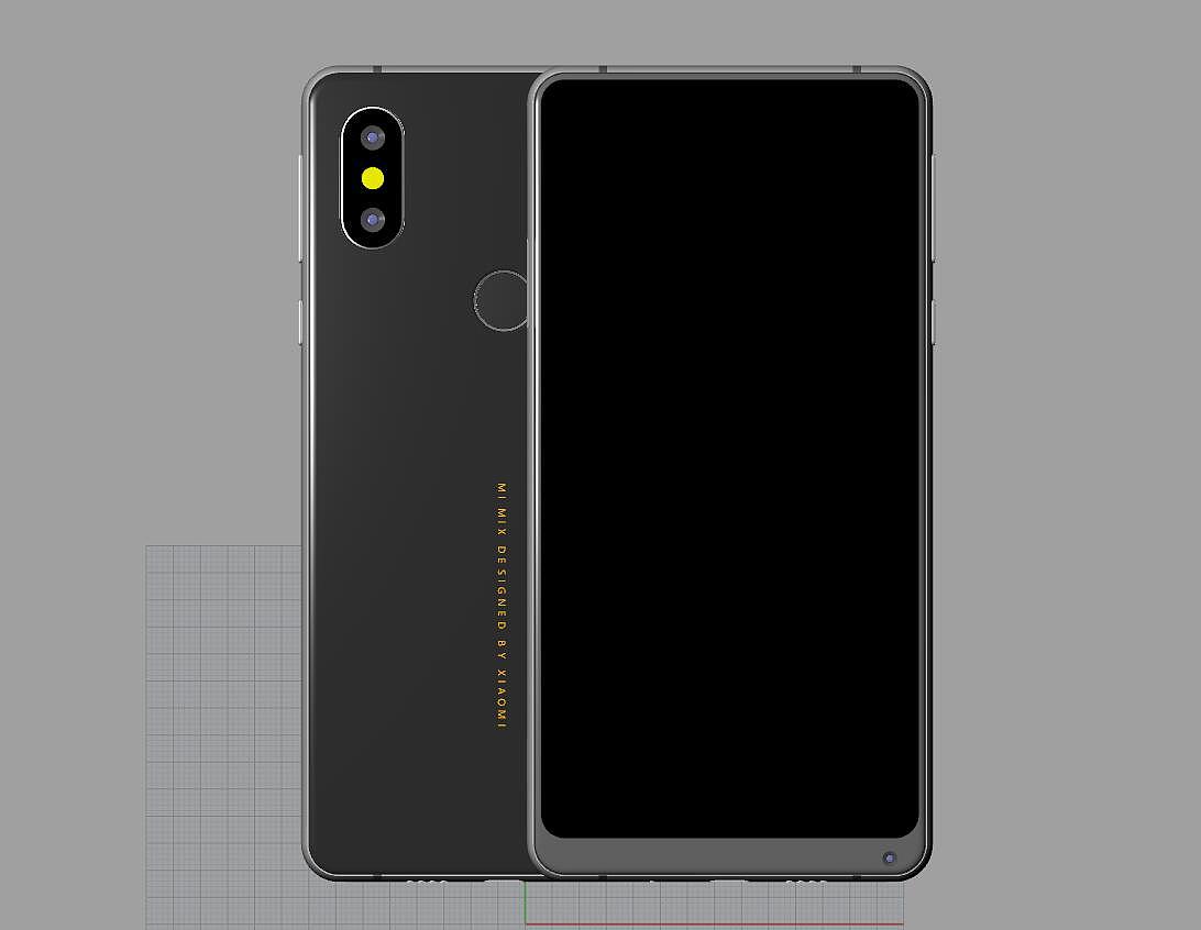 小米10犀牛模型 小米10pro3D模型MIX2S手机犀牛模型