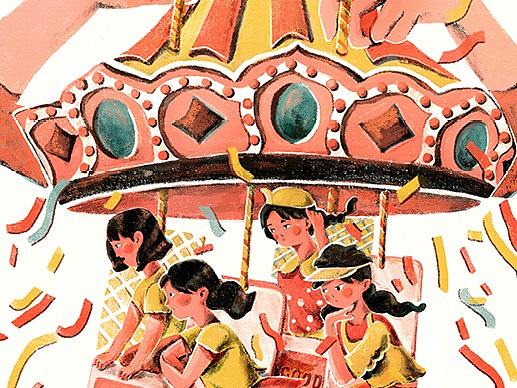 “异化世界”系列插画（三）：旋木