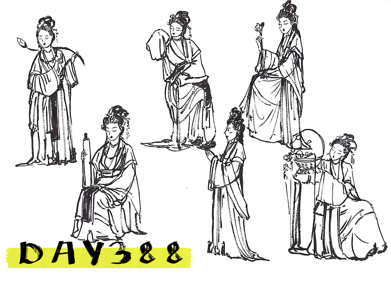 速写60天挑战第七次2023年9月到10月