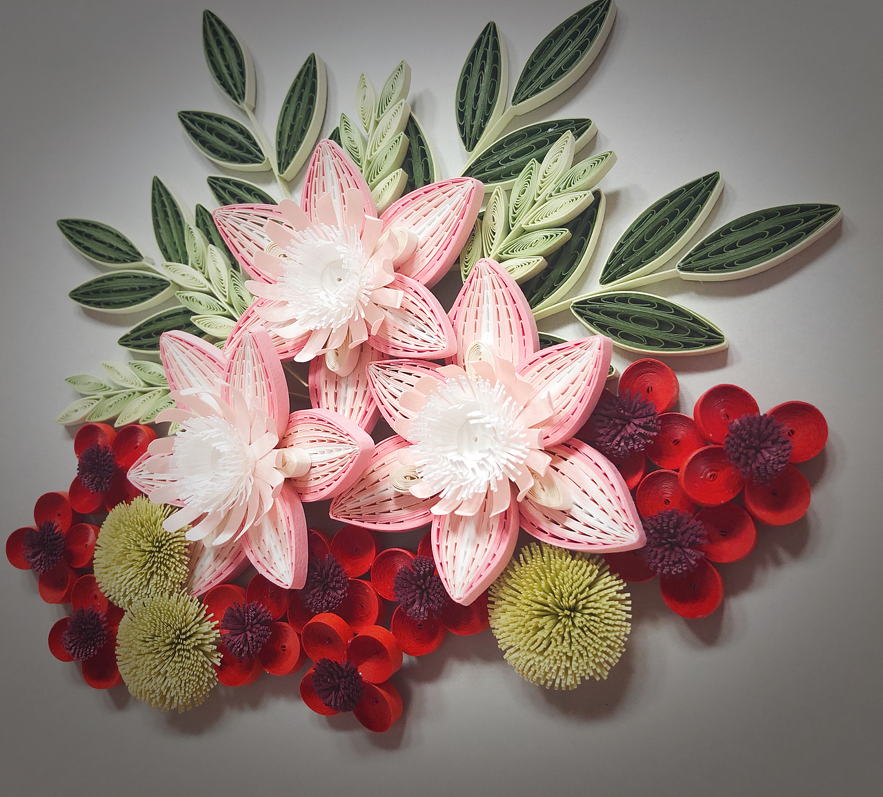 寓言手作原创衍纸作品时光系列之《流光》