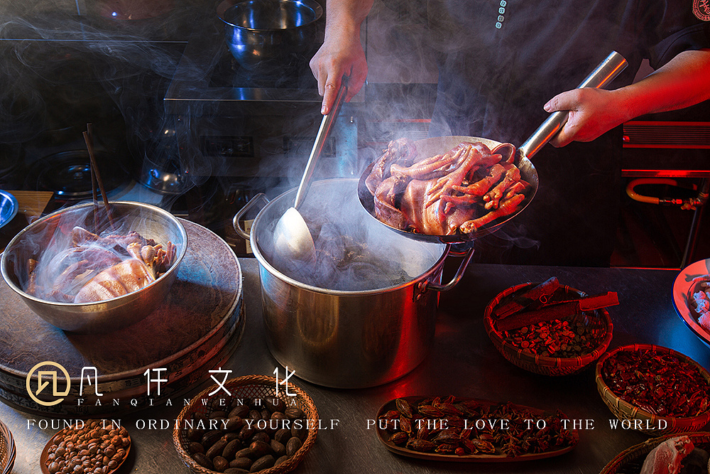 刀板香 卤味熟食拍摄 餐饮美食| 凡仟文化