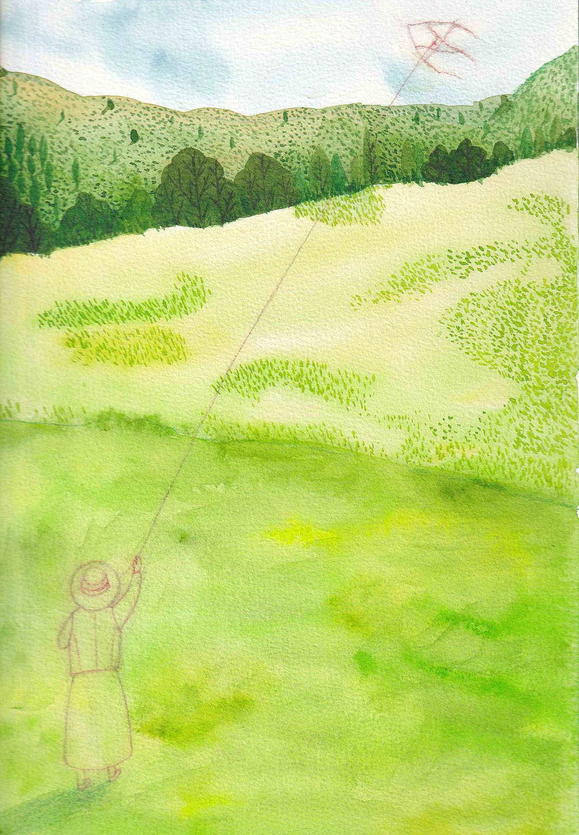 春天插画《春风十里》