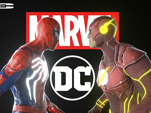 2021.01.15 MARVEL X DC The Flash（個(gè)人主頁-ZNTAyNjg4NDQ=） - 短片 - 站酷設(shè)計(jì)師Chinwon原創(chuàng)素材 - 站酷ZCOOL