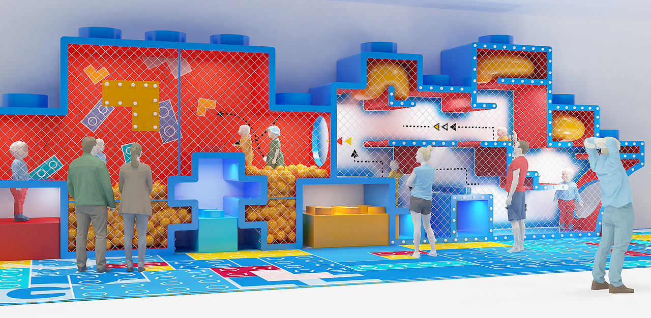 【美陈装置】商场通道美化装置