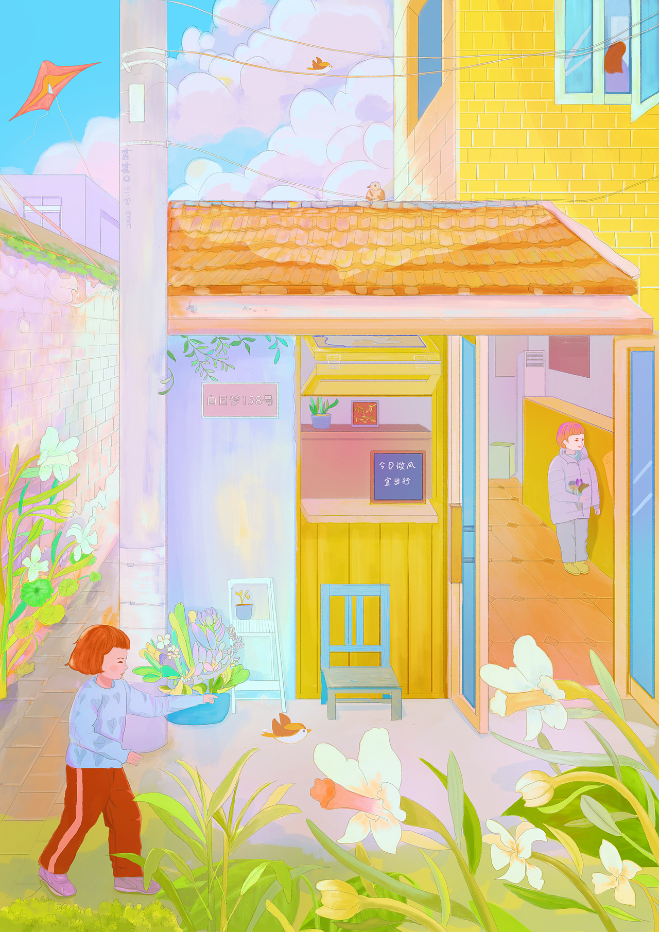 春天（图ZMjkyOTc4MjI4） - 创作习作 - 站酷设计师解解sa原创素材 - 站酷ZCOOL
