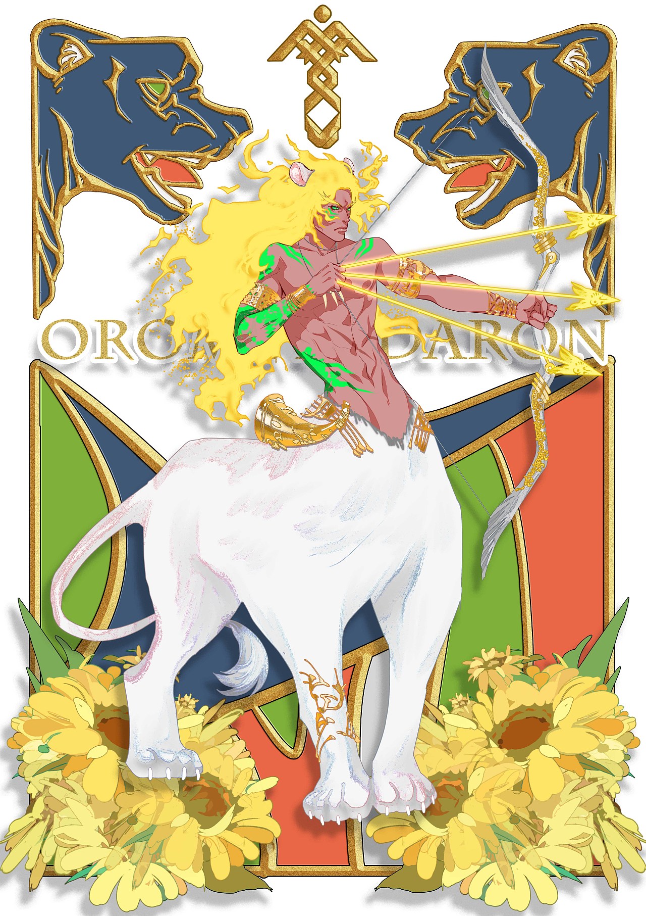 精灵宝钻衍生插画