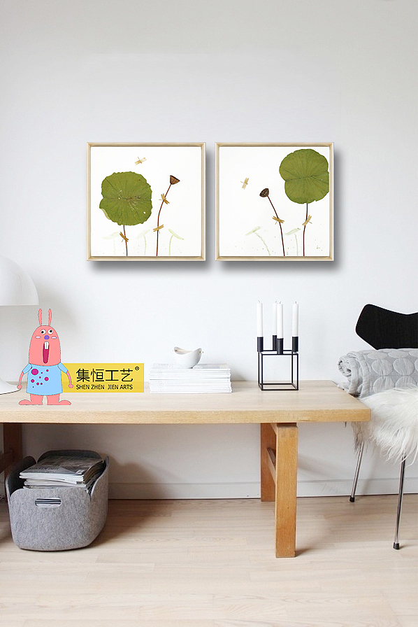 实物画；装饰画、效果图、国画、大堂挂画、饰品、摆件、软装配画、室内设计、整体软装、圆框（图ZNjg2ODE4NzI=） - 工艺品设计 - 站酷设计师集恒工艺实物画原创素材 - 站酷ZCOOL