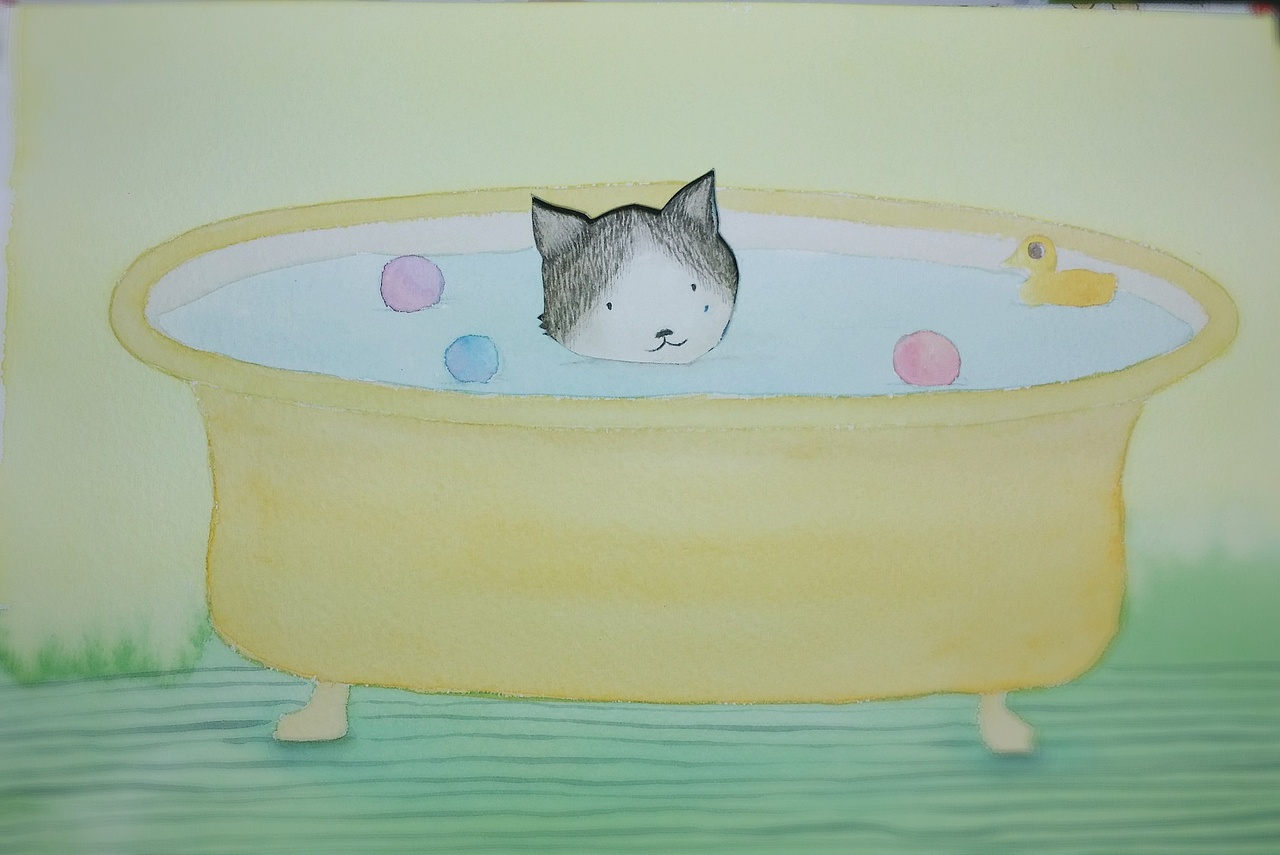 其实我在这里（图ZNjAxNDM4OTY=） - 儿童插画 - 站酷设计师林朵云原创素材 - 站酷ZCOOL