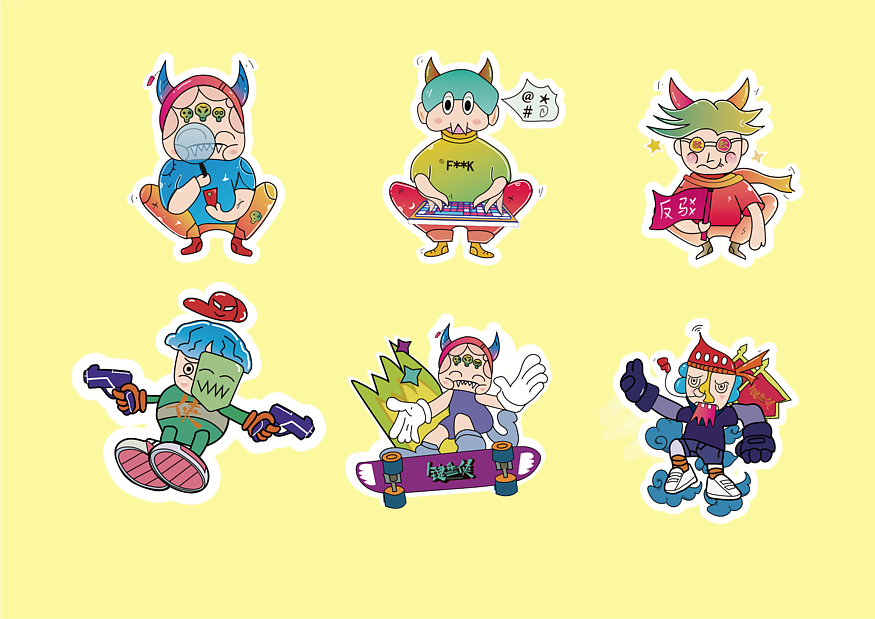 键盘侠（图ZMjM1MDE1MTc2） - 其他平面 - 站酷设计师陈景婷原创素材 - 站酷ZCOOL