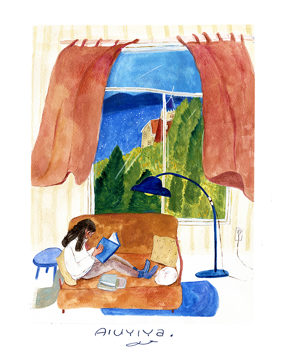 窗（图ZMjU5NTMyMzcy） - 商业插画 - 站酷设计师六一kaki原创素材 - 站酷ZCOOL