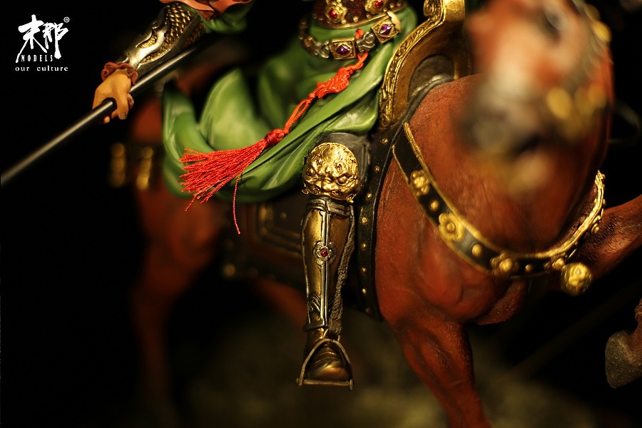 末那x青竹模型丨《三国名将系列之关羽》手办定制