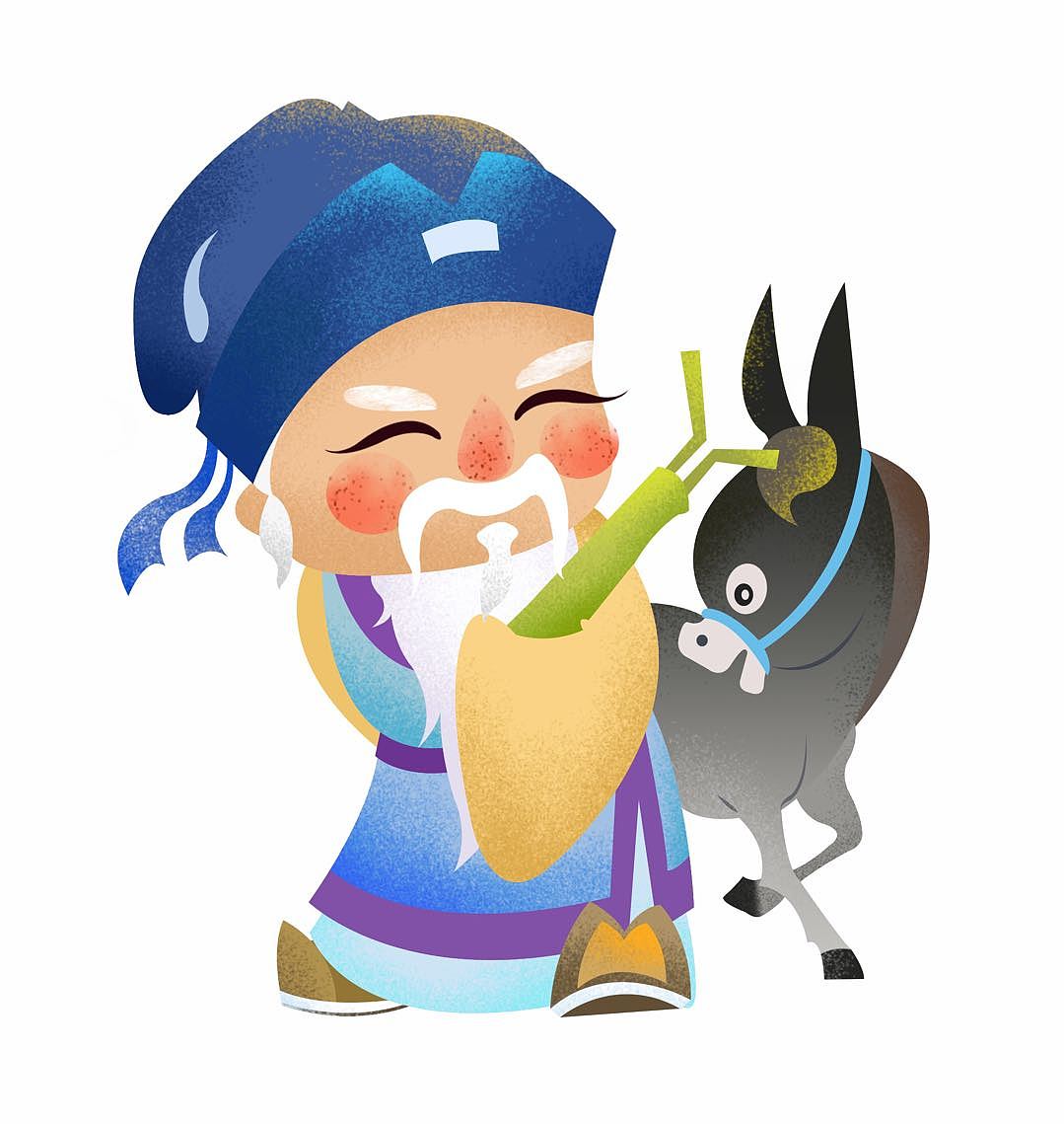 八仙传——不负时光，形象设计（图ZMTczOTg0ODg0） - 商业插画 - 站酷设计师姜九九和姜湖笑原创素材 - 站酷ZCOOL