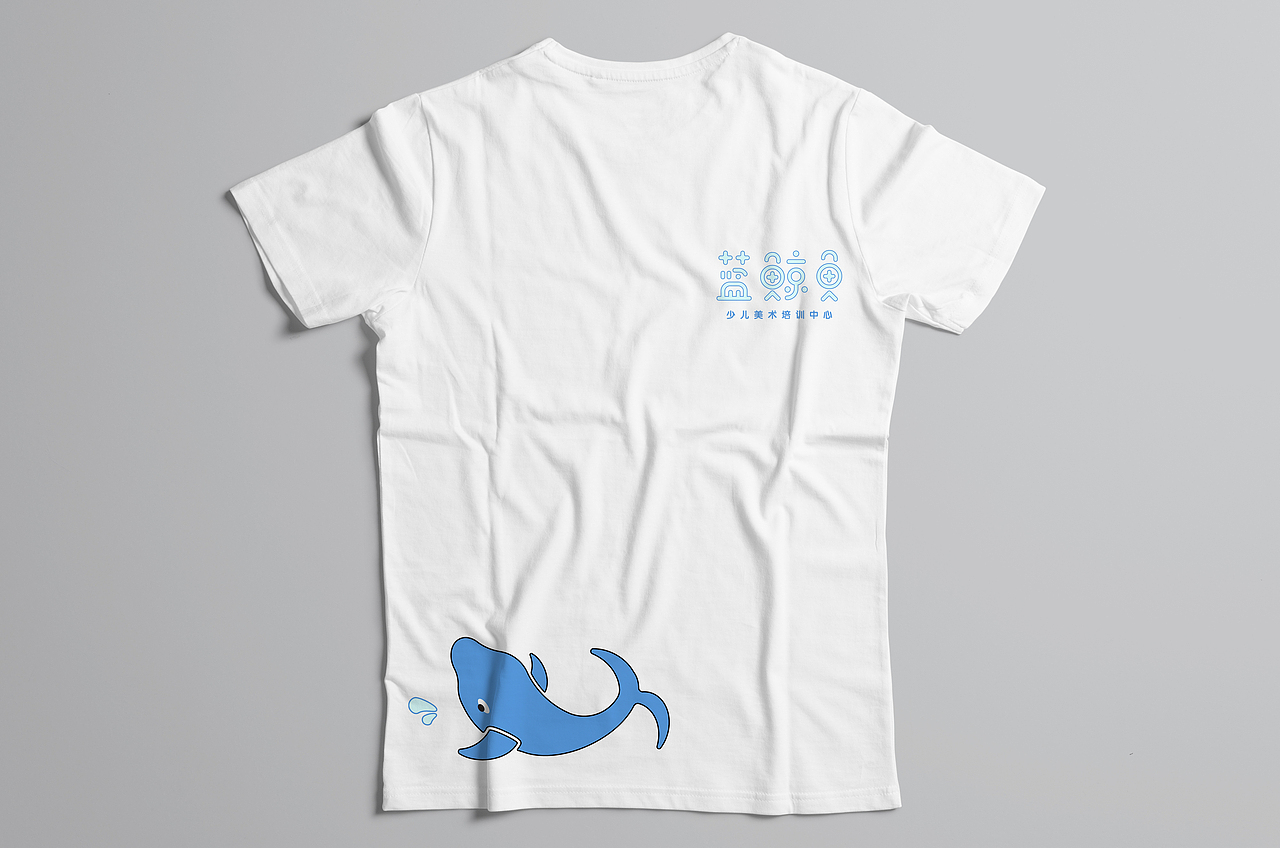 蓝鲸鱼少儿美术培训中心LOGO设计（图ZMTI0NTA4Mzgw） - Logo - 站酷设计师周锦仁原创素材 - 站酷ZCOOL