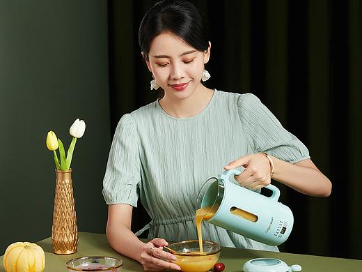 廚房電器丨豆?jié){機(jī)（個(gè)人主頁-ZNTM2ODcwODA=） - 產(chǎn)品攝影 - 站酷設(shè)計(jì)師莫那mona原創(chuàng)素材 - 站酷ZCOOL