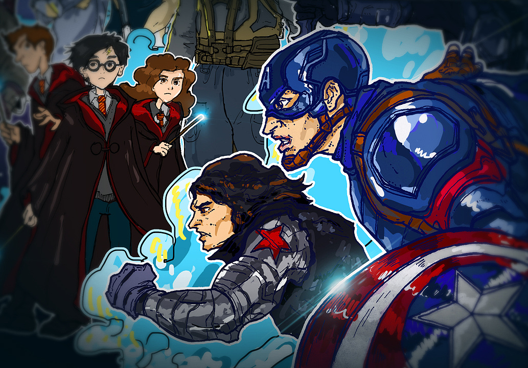 imax 万达10周年 200屏 商业插画