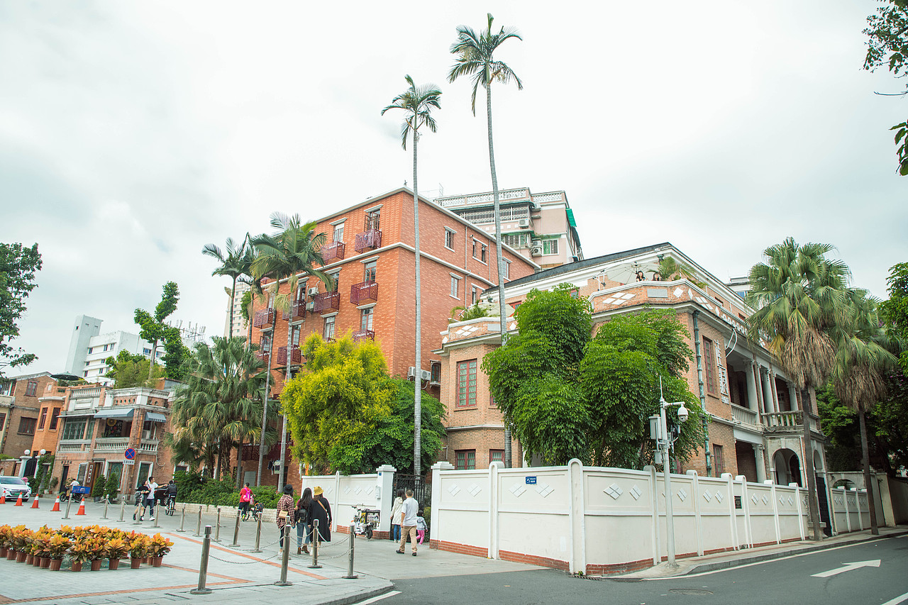 广州东山口红砖小洋房