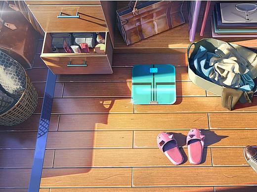 二次元-卧室特写